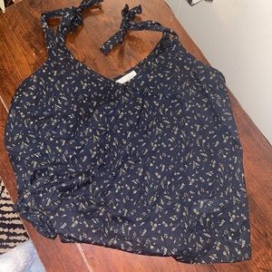 Business Casual Tank w Bow Straps